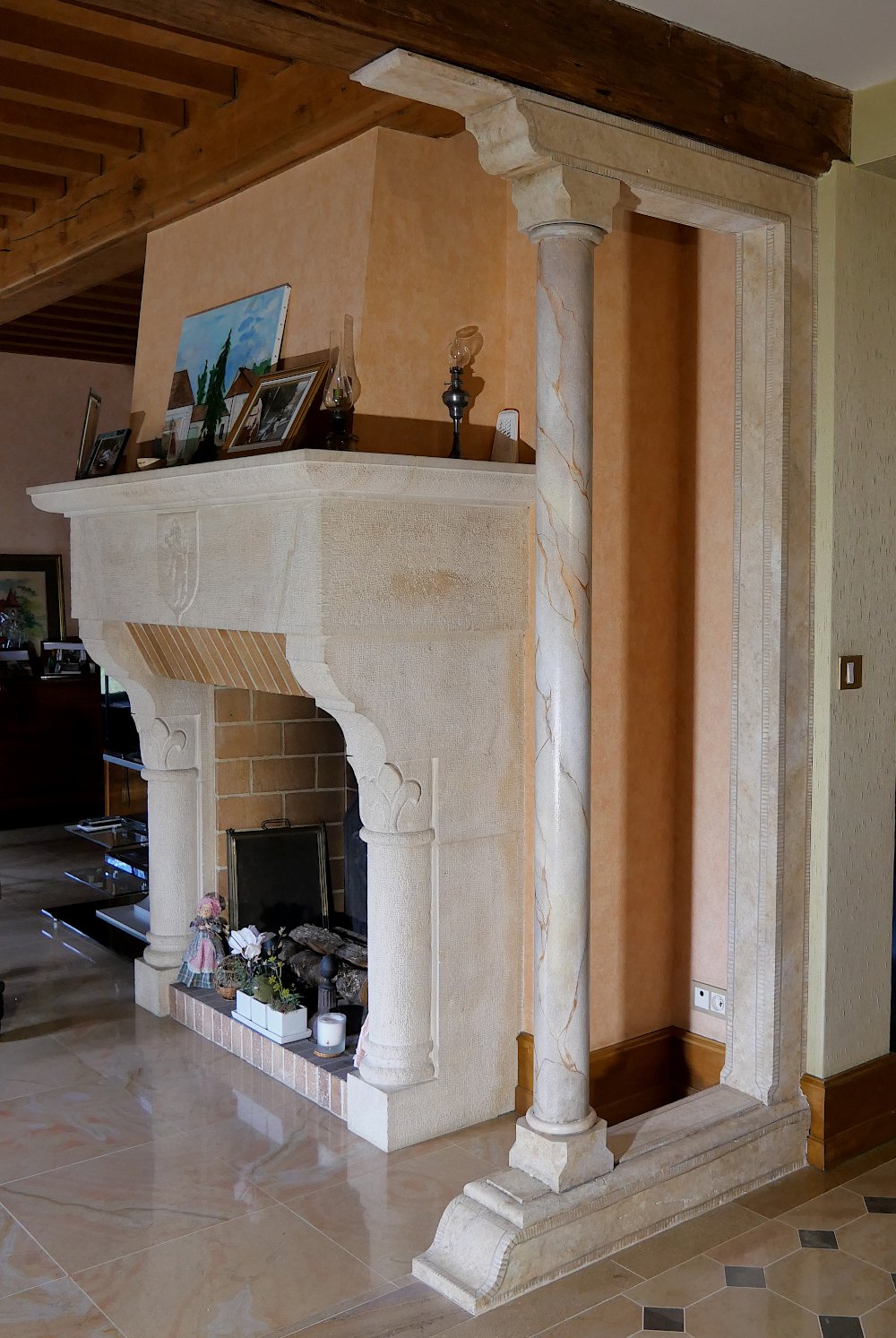 Lavabos peints pin du zoo de Singapour